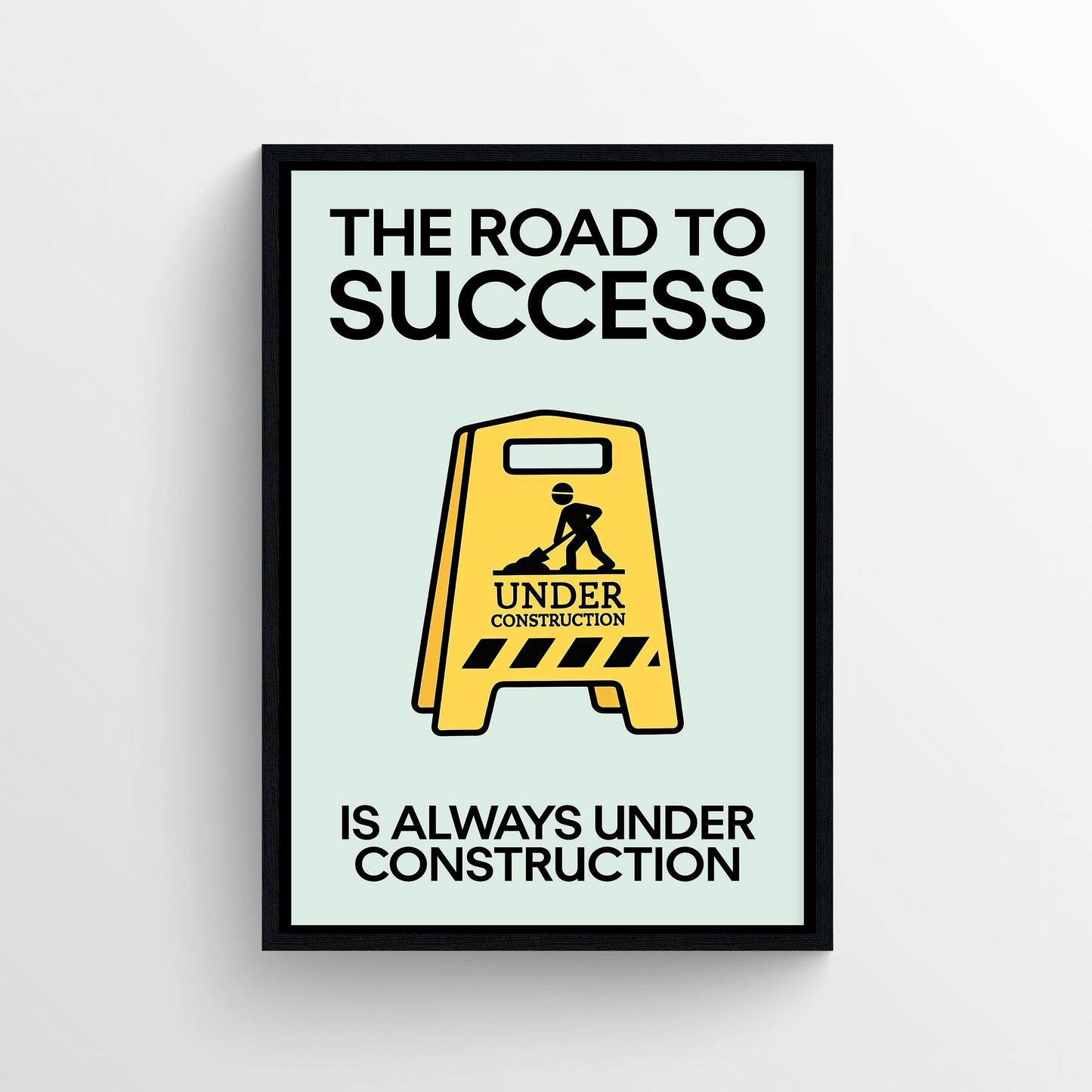 Always Building Monopoly Poster