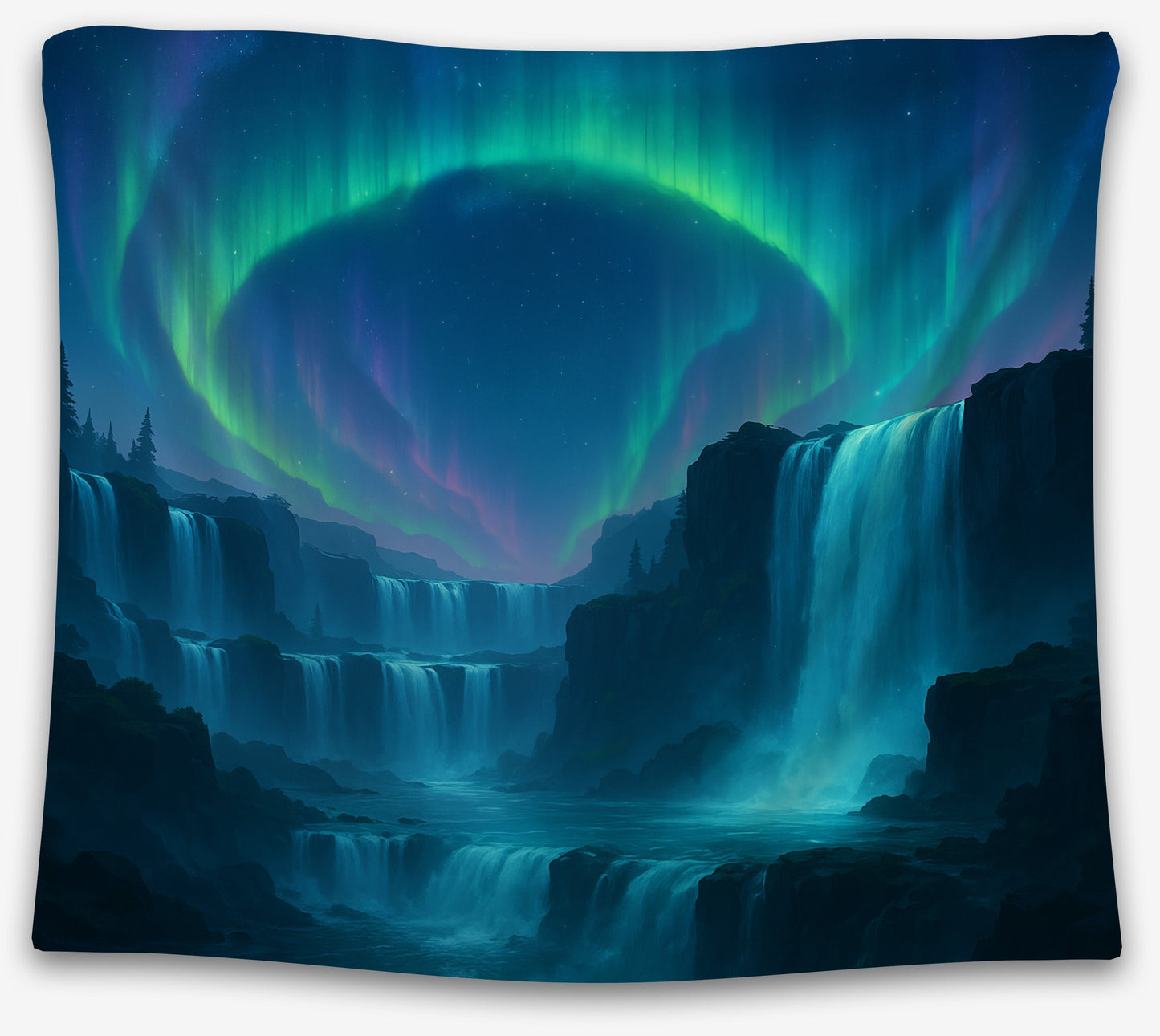 Aurora Falls Tapestry