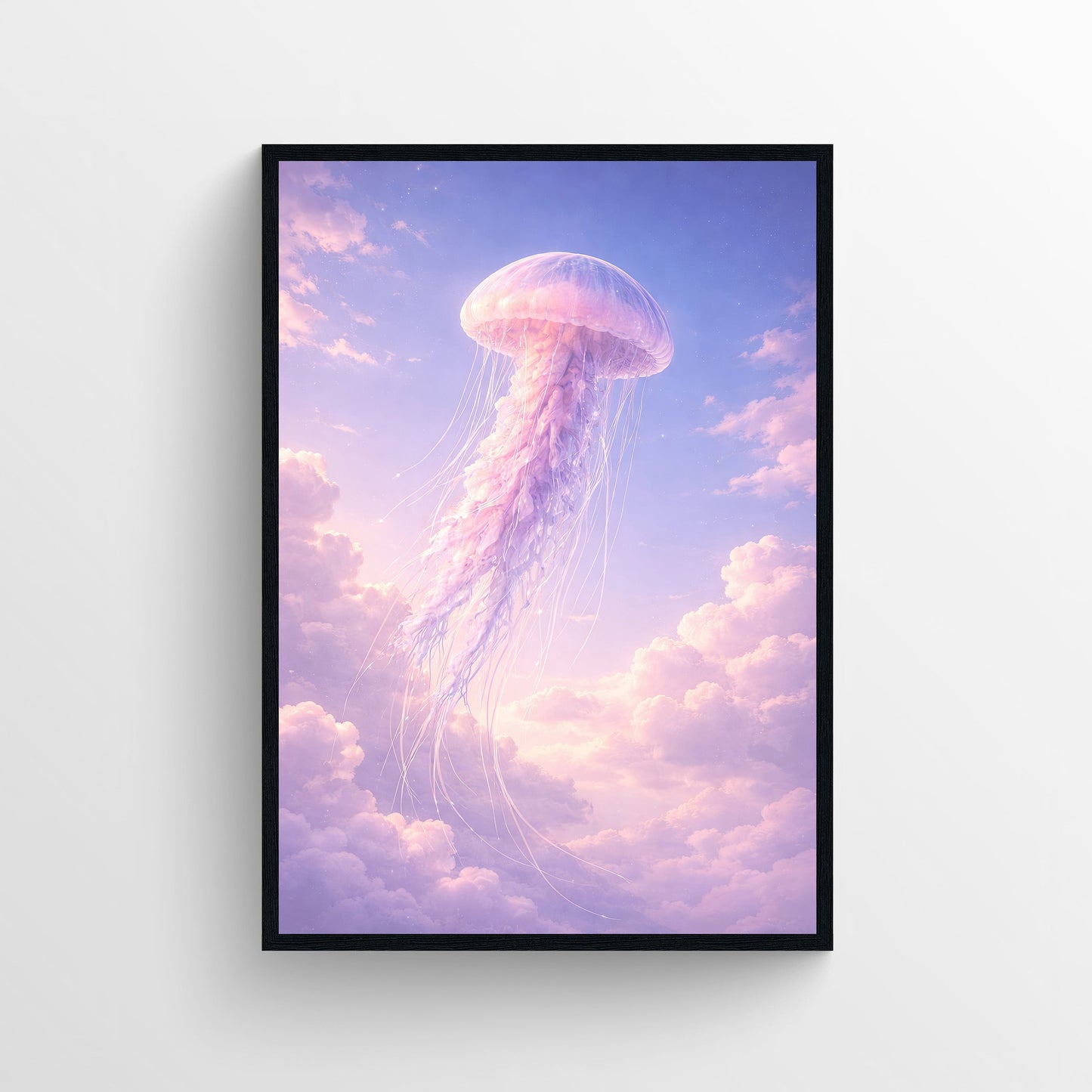Drifting Quietly Trippy Poster