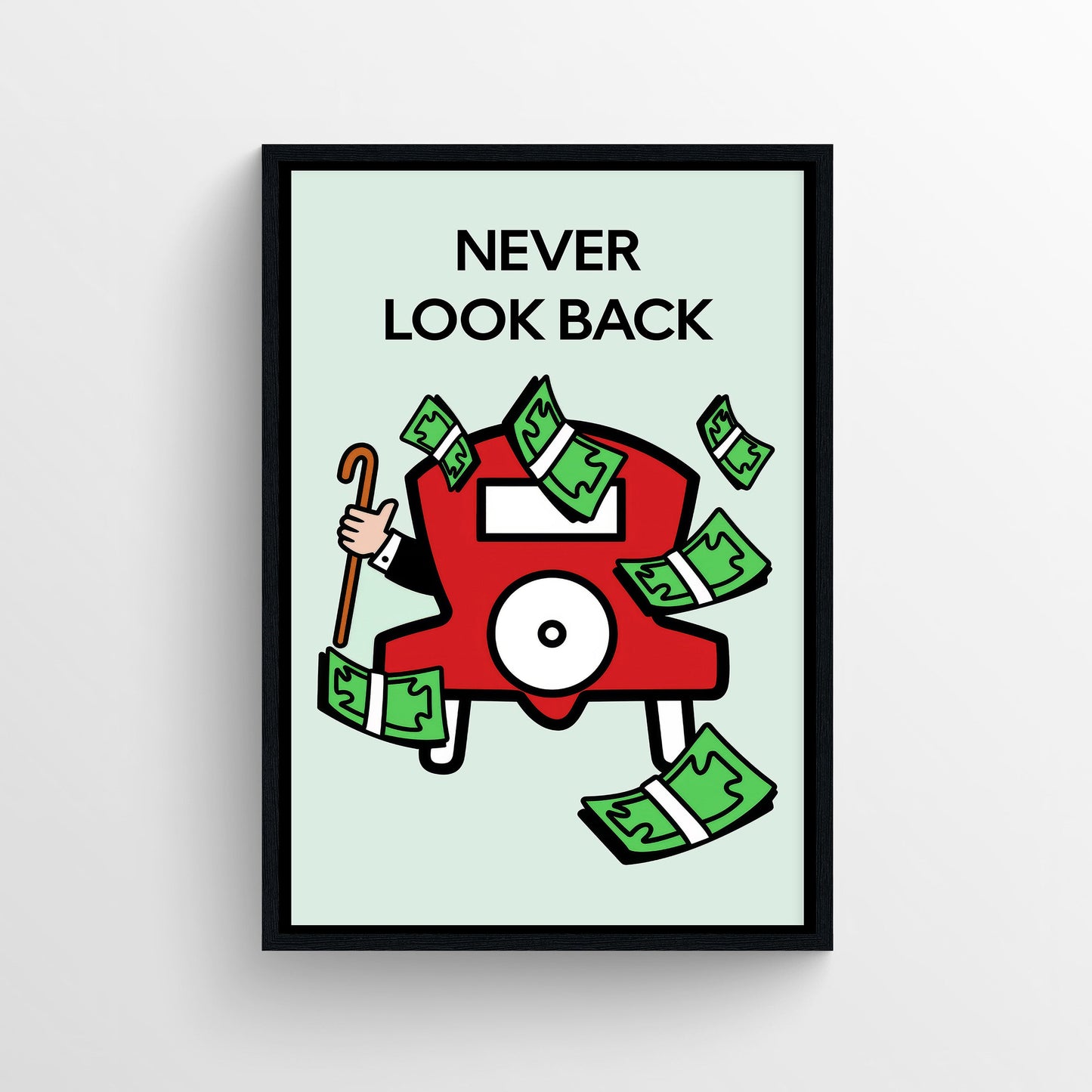 Forward Only Monopoly Poster