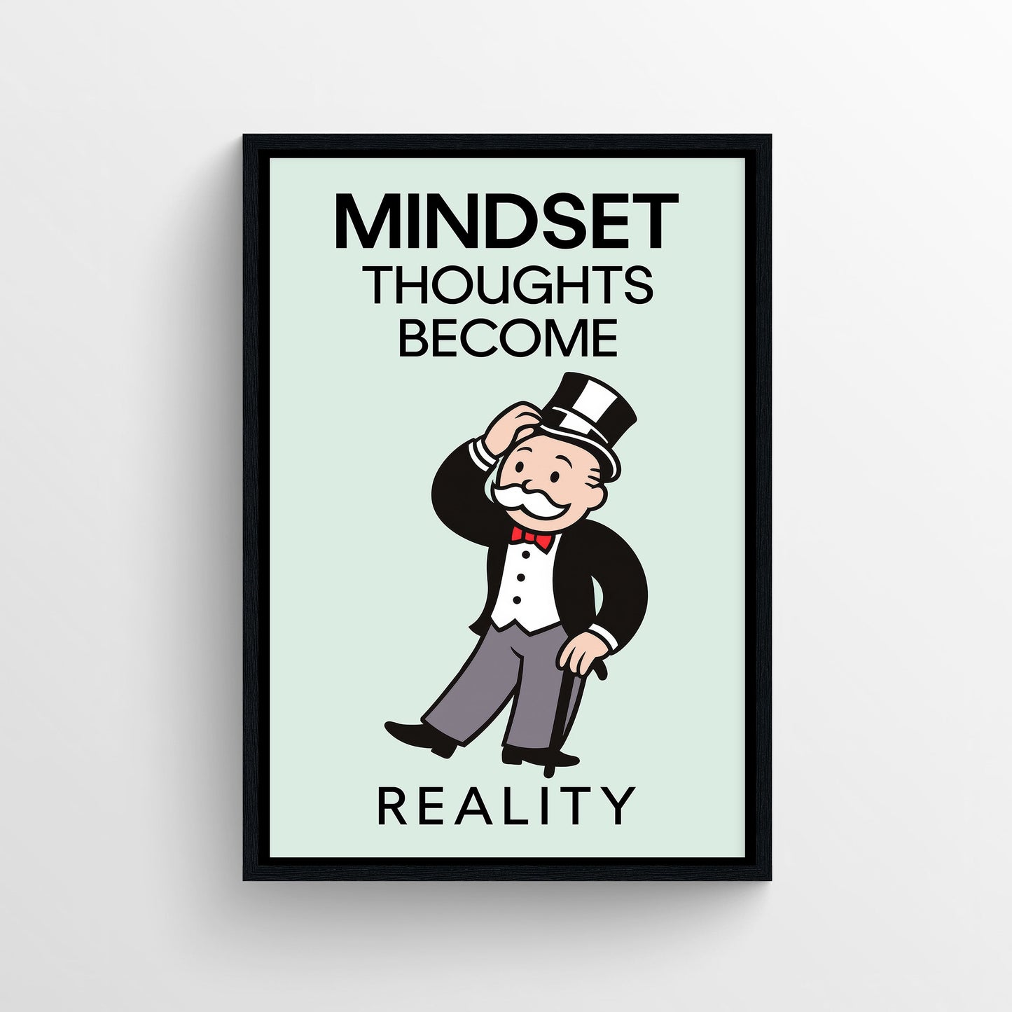Mindset Matters Monopoly Poster