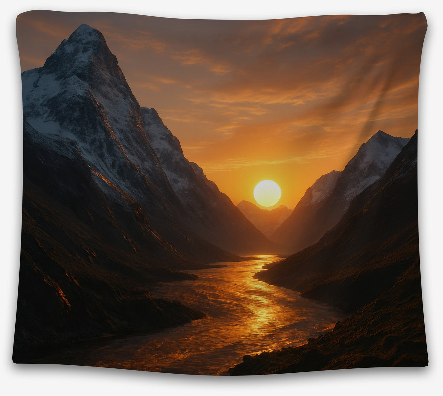 Molten Dawn Tapestry
