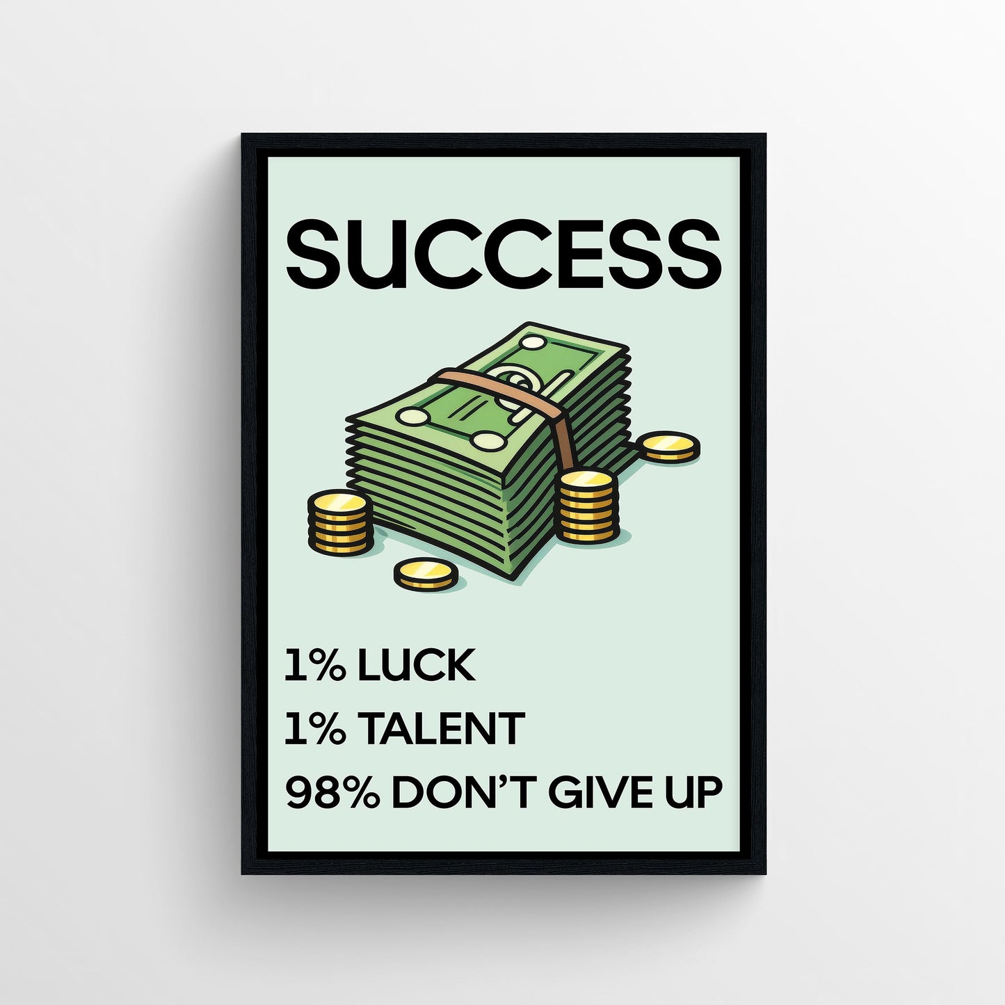 Success Formula Monopoly Poster