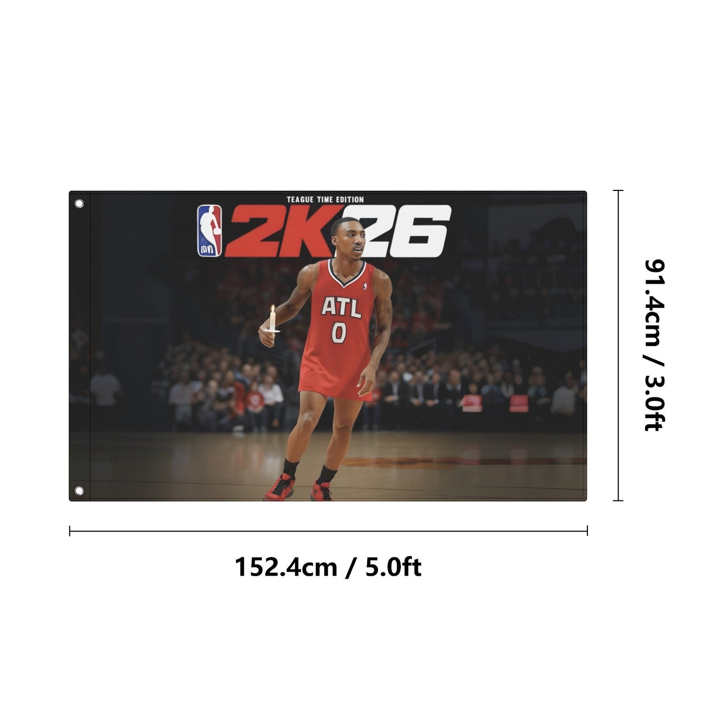 Jeff Teague Time Flag - AthleteFlags