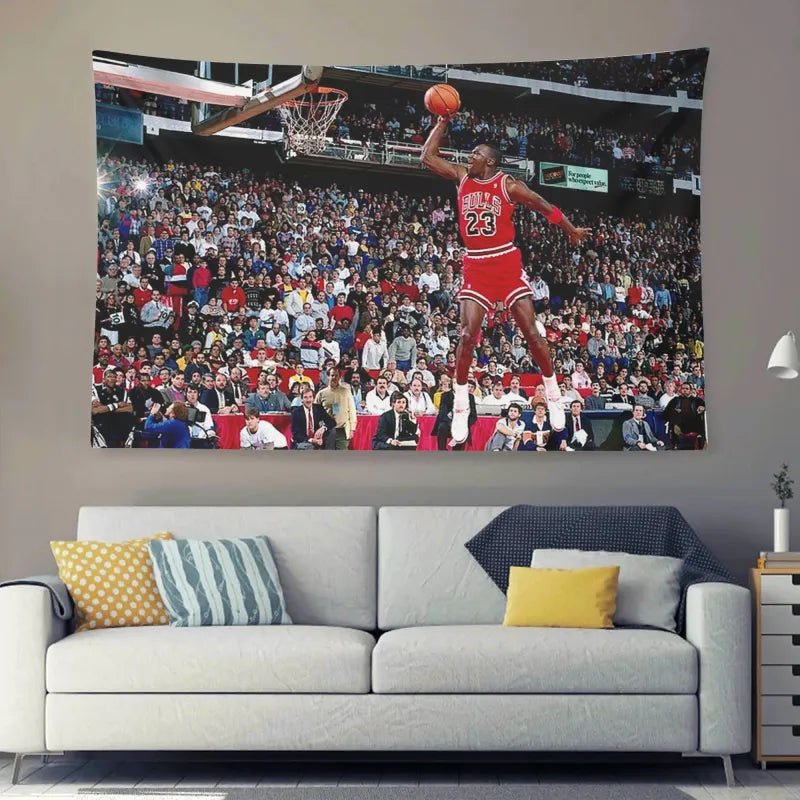 1987 Michael Jordan Flag - AthleteFlags