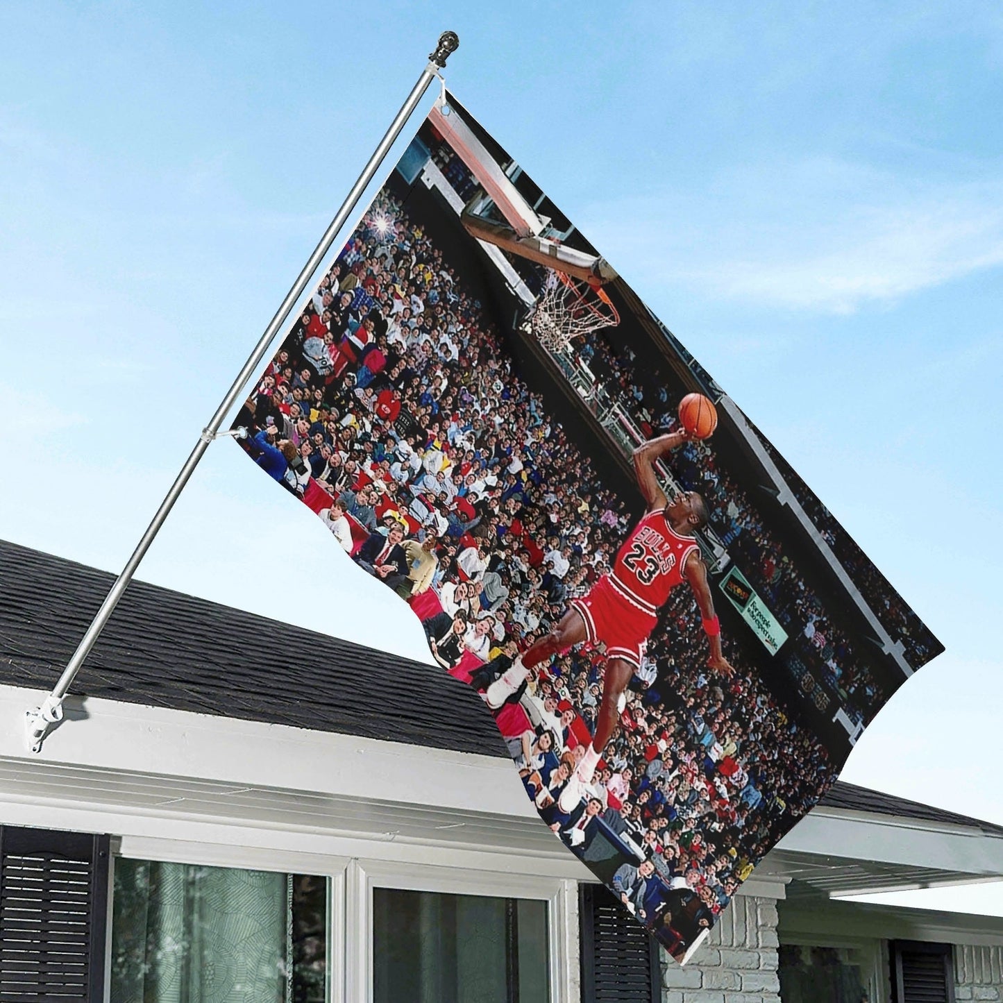 1987 Michael Jordan Flag - AthleteFlags