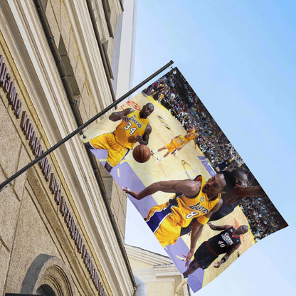 2000 Kobe And Shaq Flag - AthleteFlags