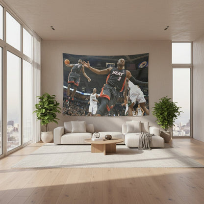 2010 Lebron and DWade Flag - AthleteFlags