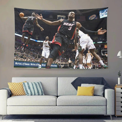 2010 Lebron and DWade Flag - AthleteFlags