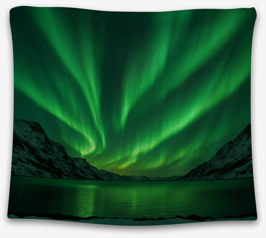Arctic Bloom Tapestry