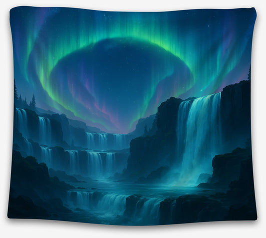 Aurora Falls Tapestry