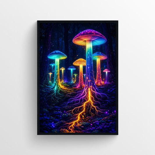Biolume Grove Trippy Poster