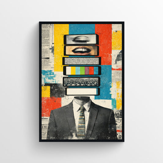 Broadcast Persona Trippy Poster