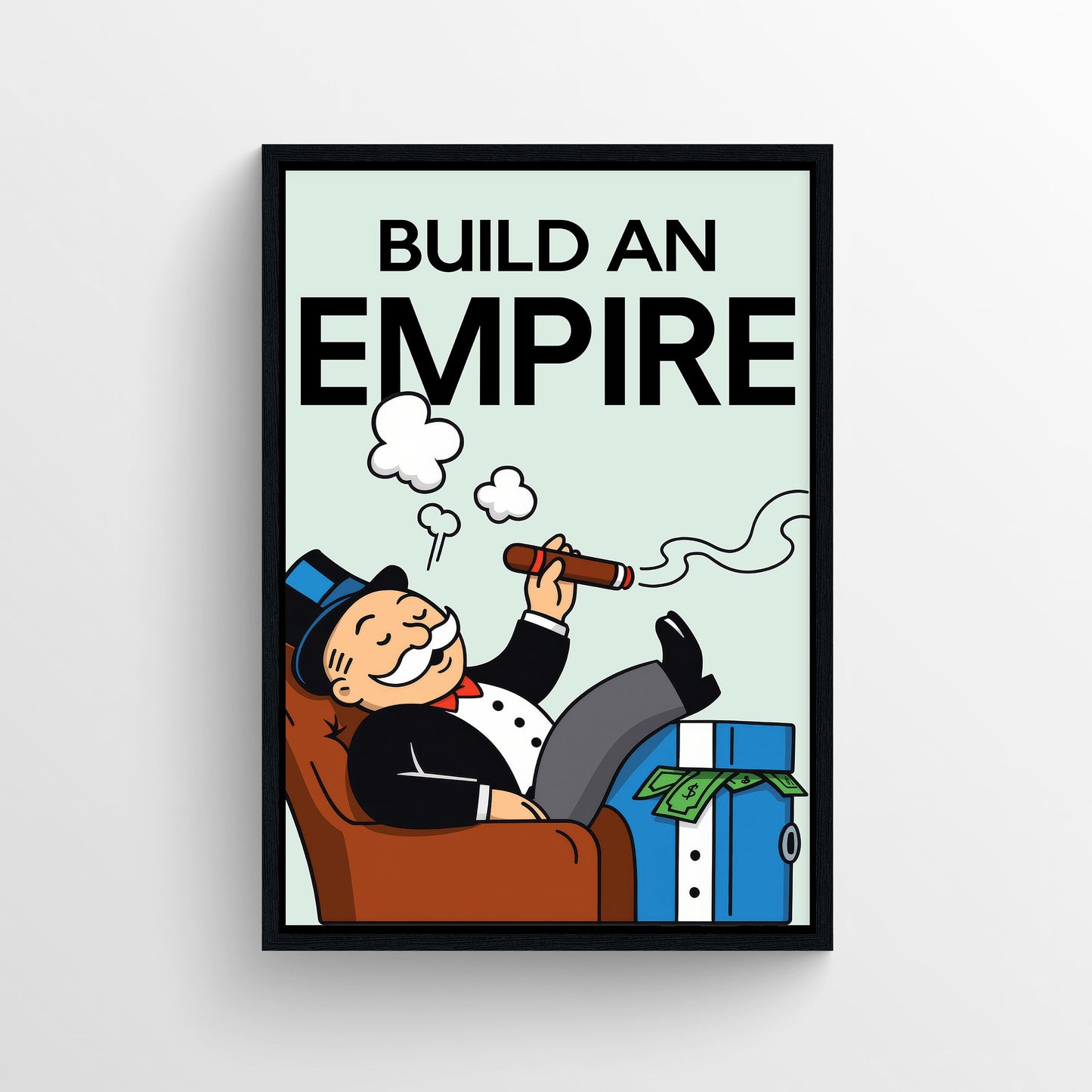 Build an Empire Monopoly Poster