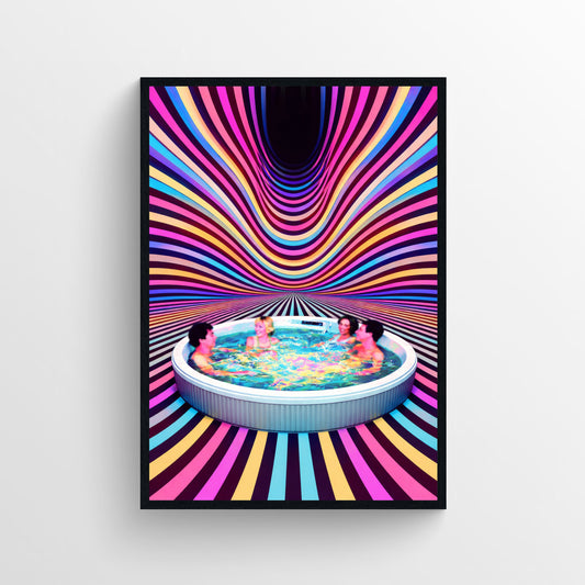 Comfort Zone Trippy Poster