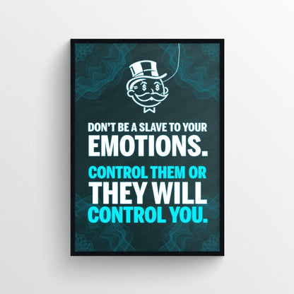 Control Your Emotions Poster