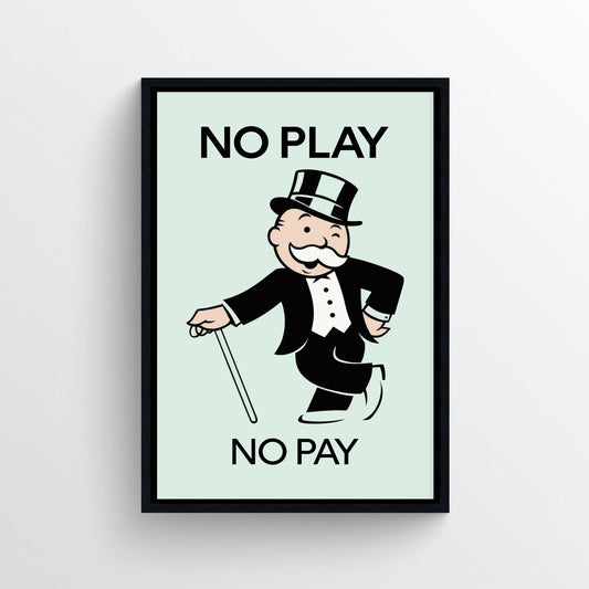 Earn Your Keep Monopoly Poster