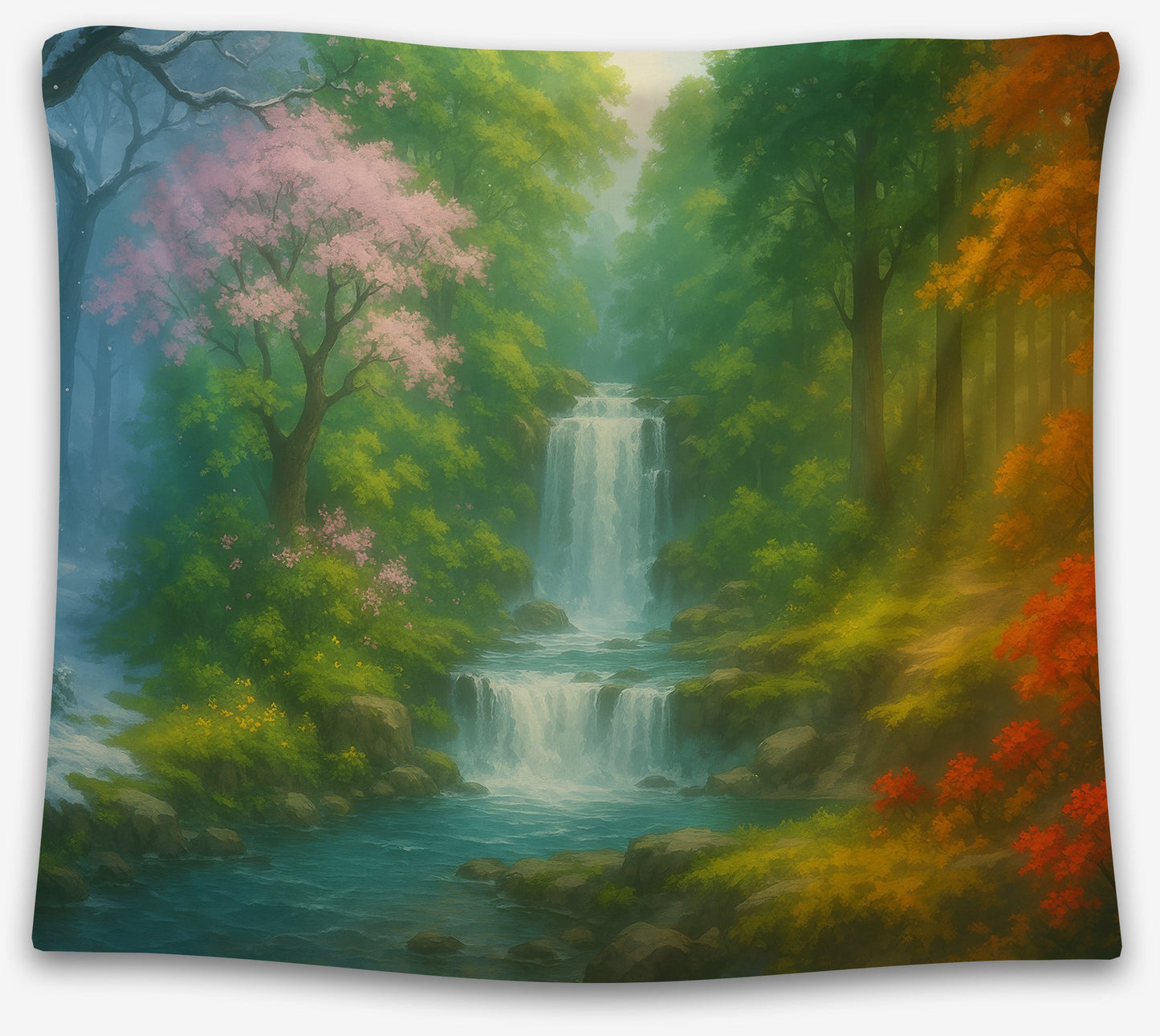 Everbloom Falls Tapestry