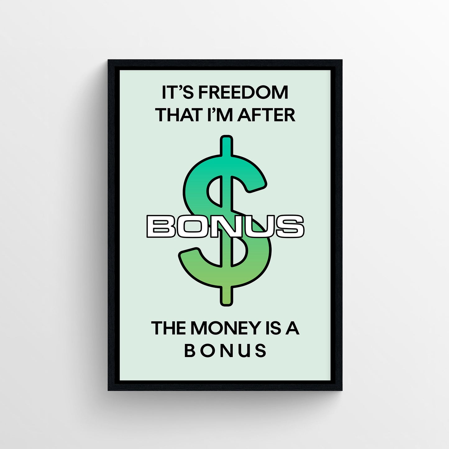 Freedom First Monopoly Poster