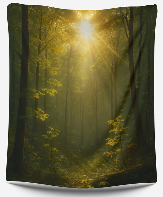 Golden Canopy Tapestry