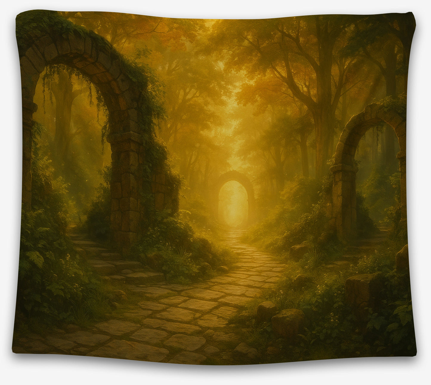 Golden Passage Tapestry