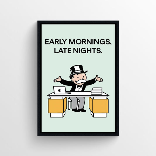 Grind Mode Monopoly Poster