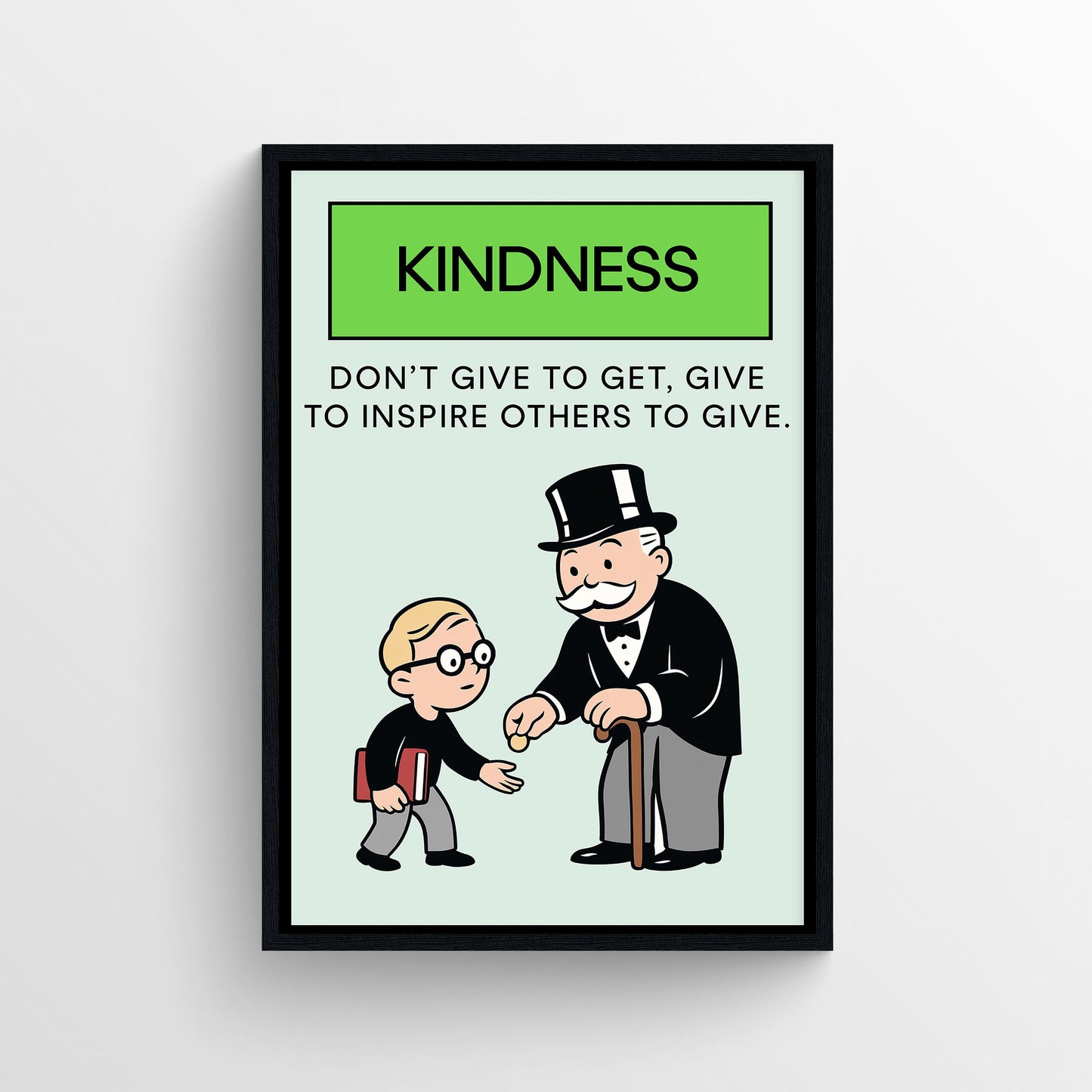 Kindness Monopoly Poster