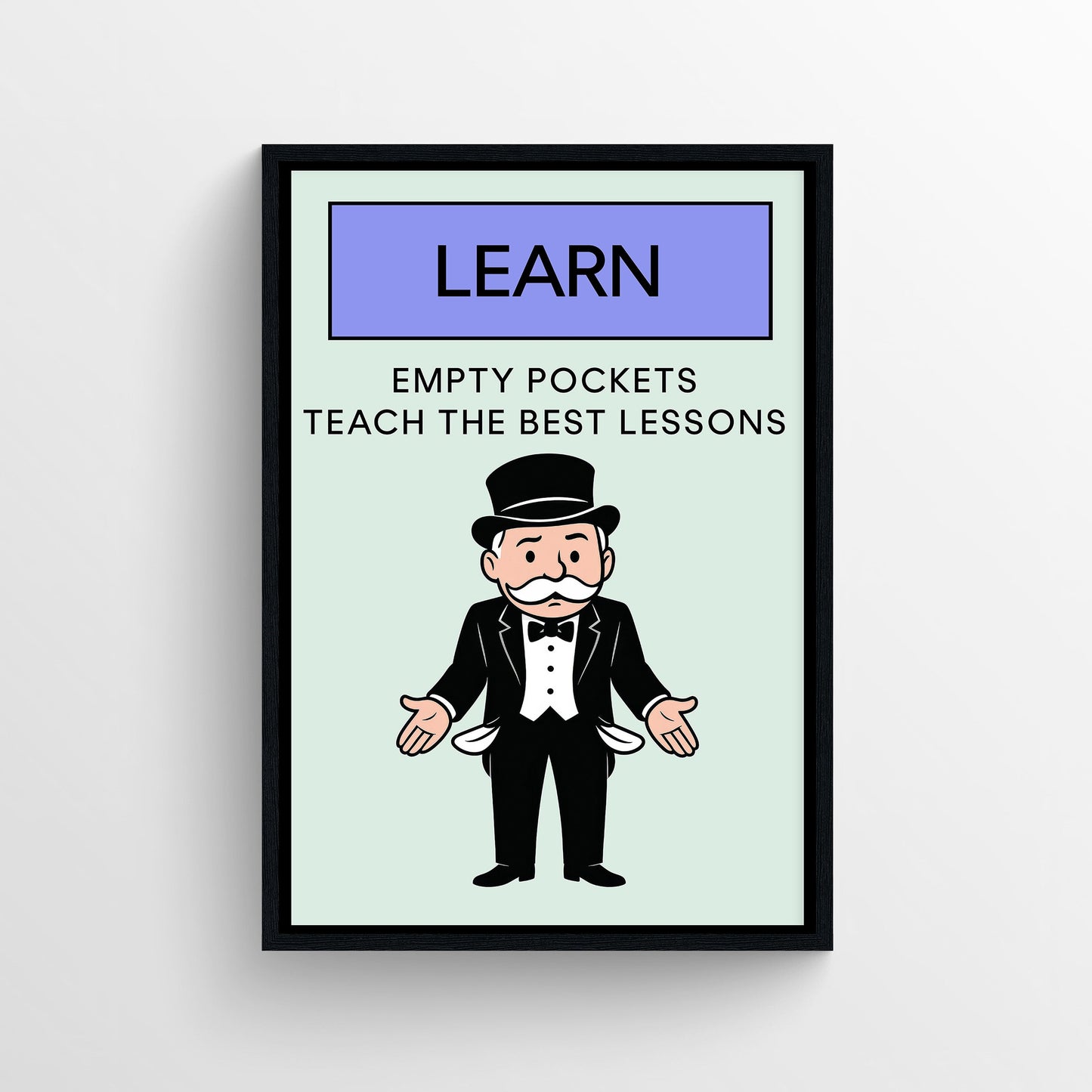 Learn Monopoly Poster