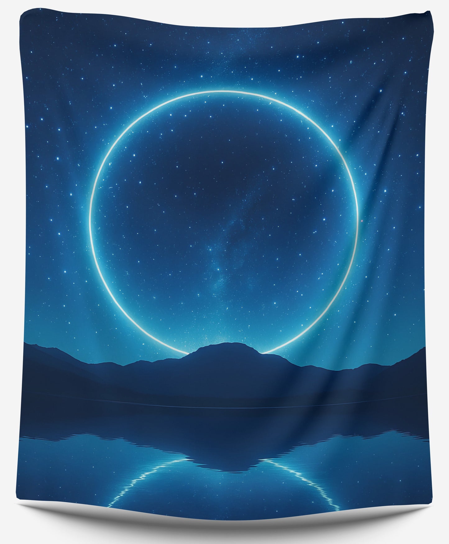 Lunar Halo Horizon Tapestry