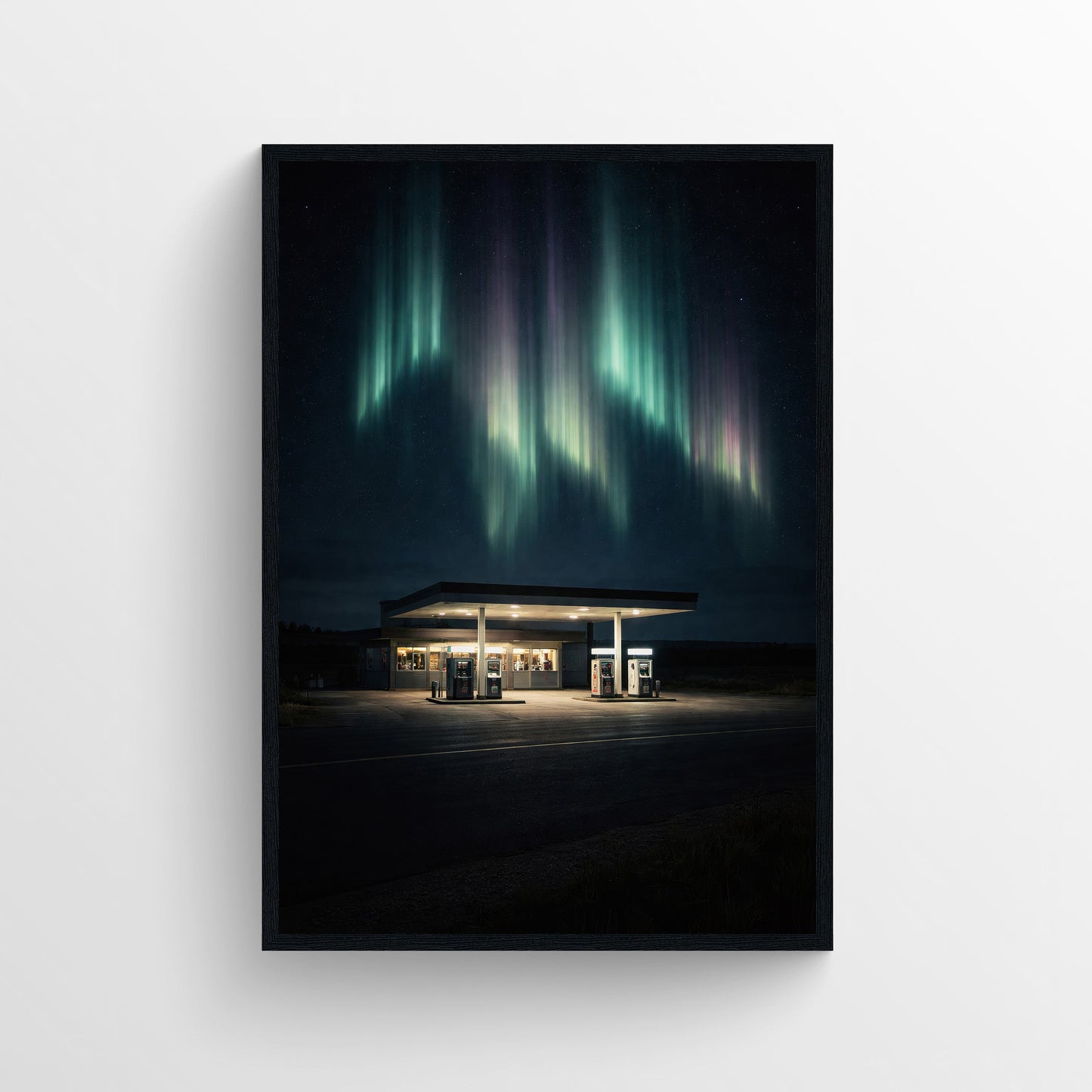 Midnight Refuel Trippy Poster