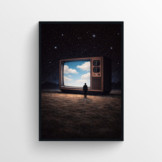 Signal Lost Trippy Poster