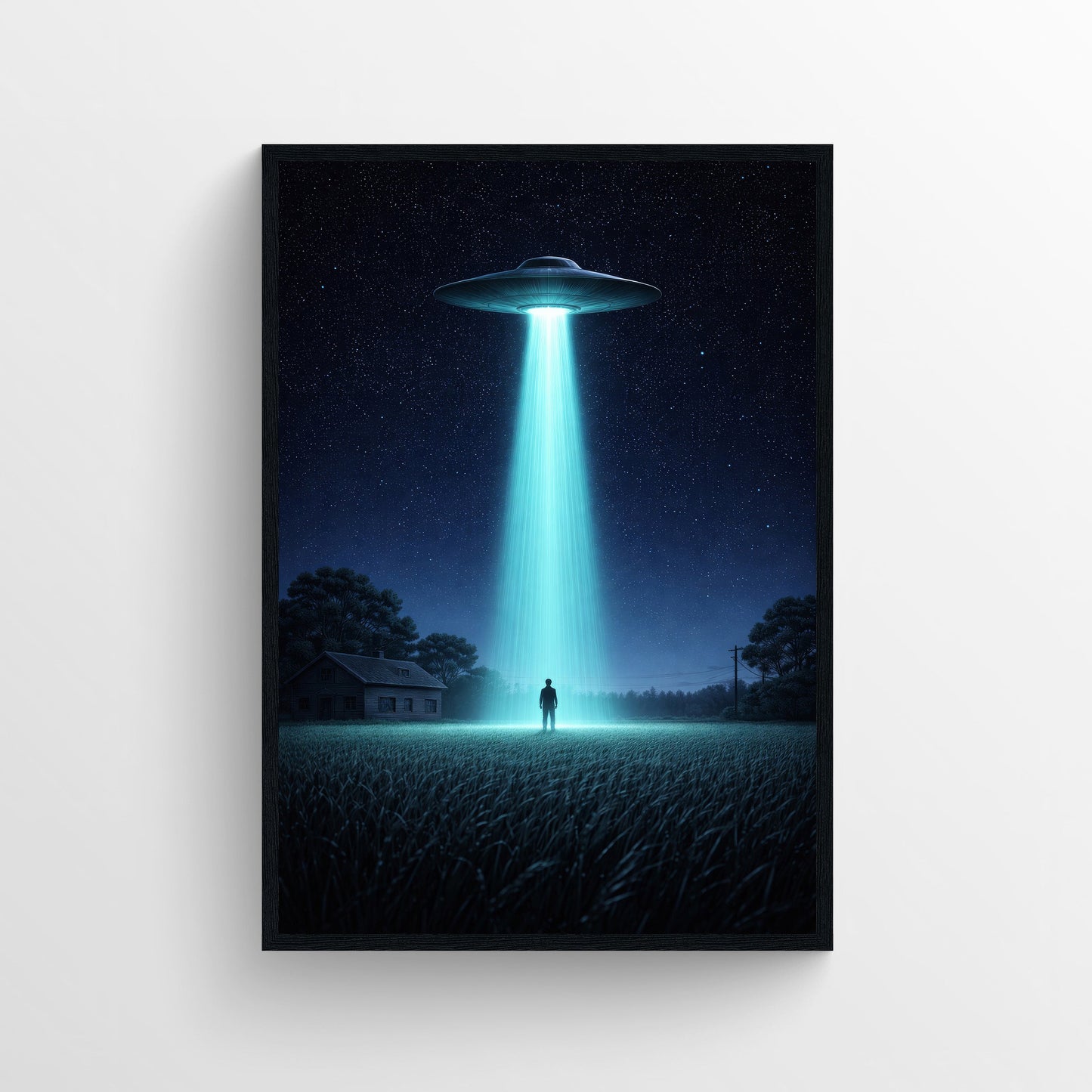 Silent Pickup Trippy Poster