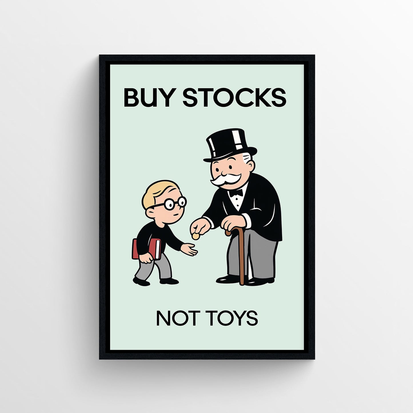 Smart Money Monopoly Poster