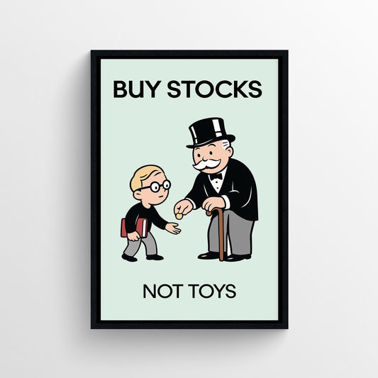Smart Money Monopoly Poster