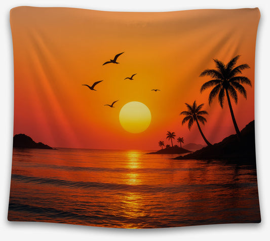 Sun-kissed Escape Tapestry