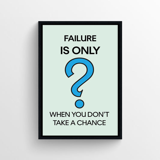Take the Chance Monopoly Poster