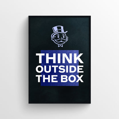 Think Outside the Box Poster
