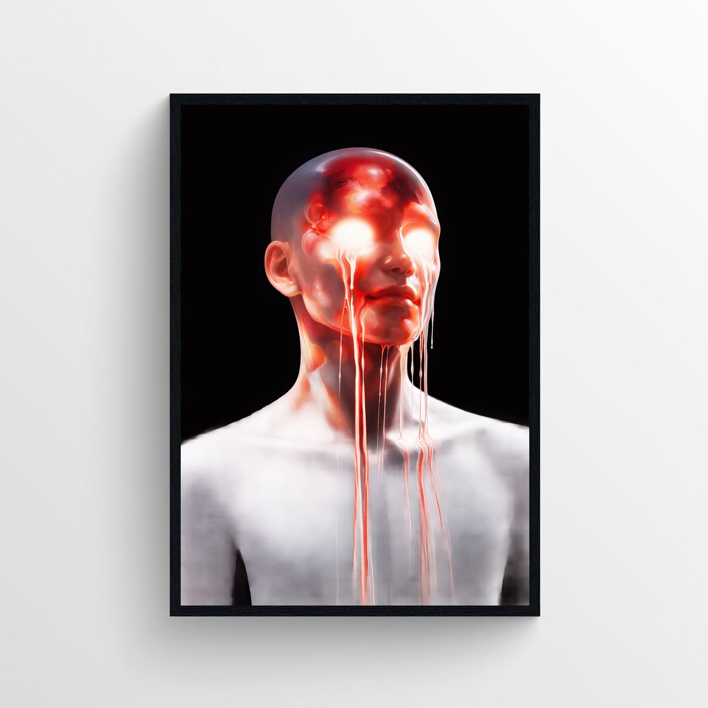 Uncontained Emotion Trippy Poster