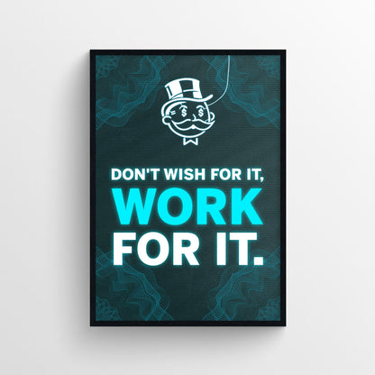 Work for It Poster