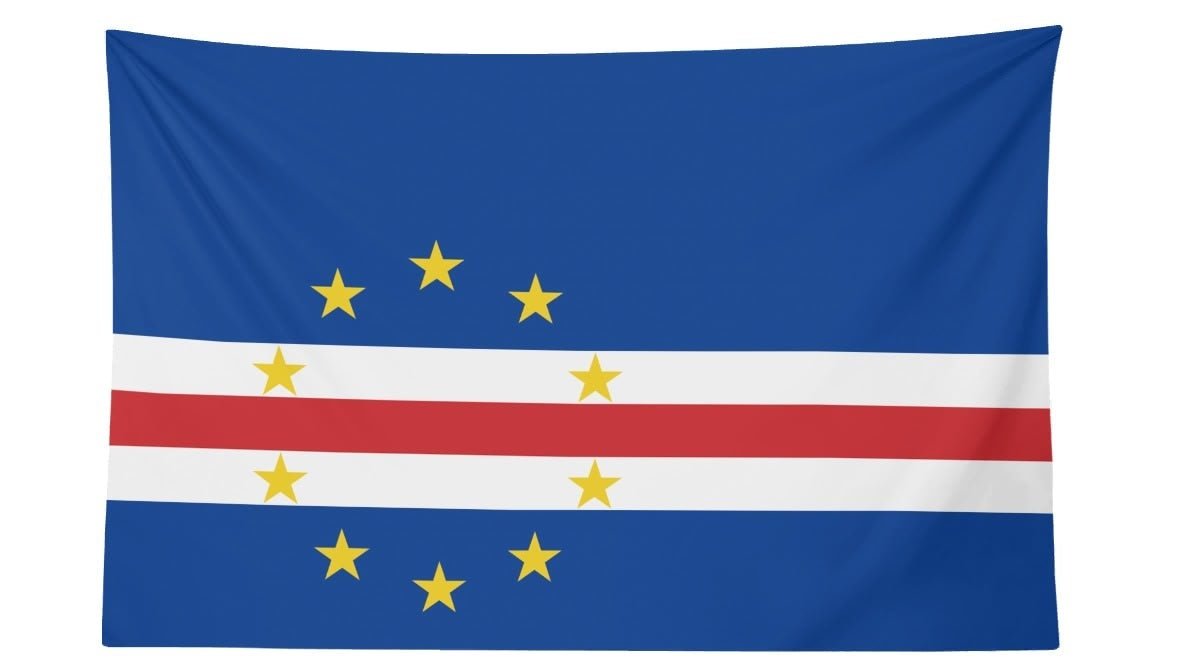 Cape Verde National Flag for 2026 World Cup - AthleteFlags