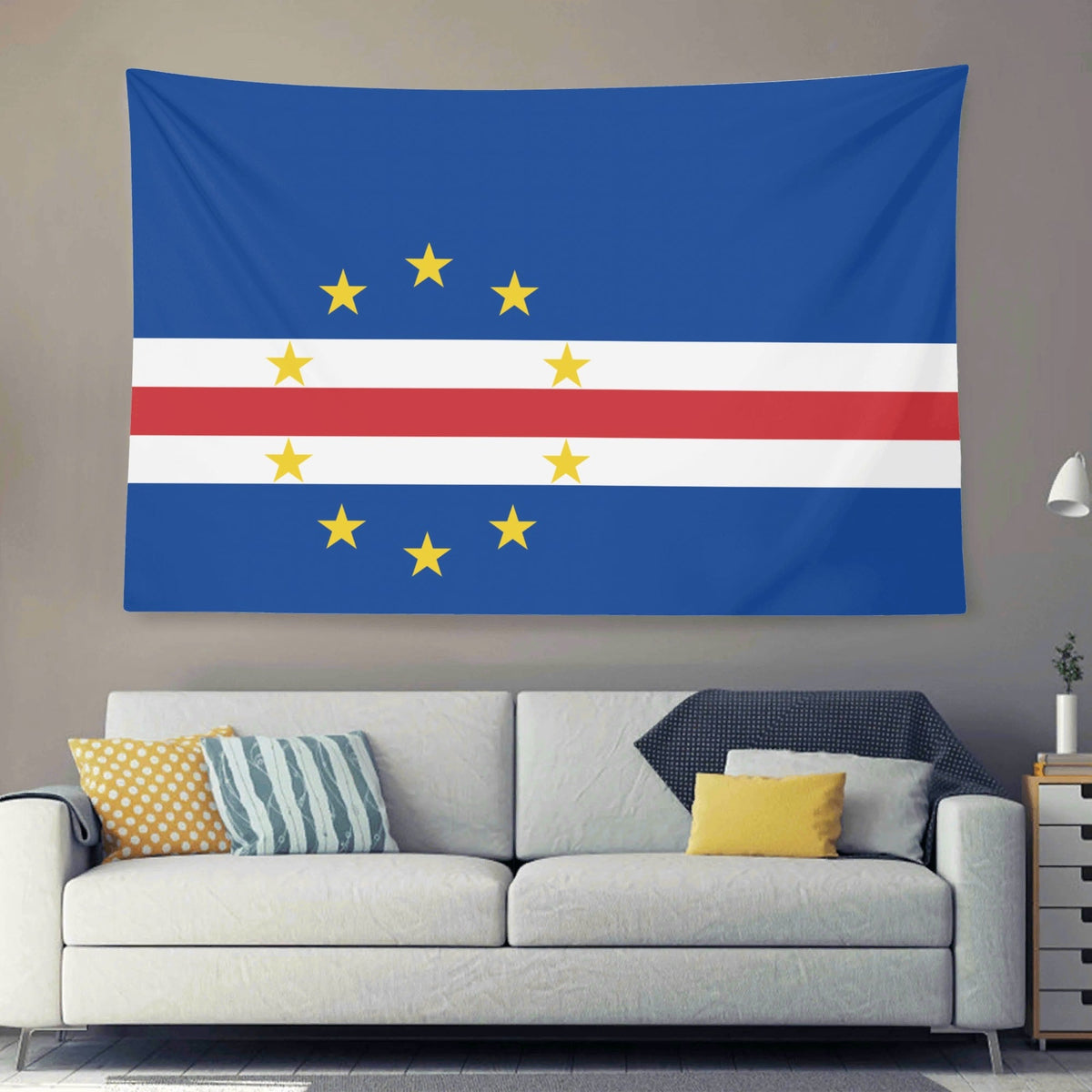 Cape Verde National Flag for 2026 World Cup - AthleteFlags