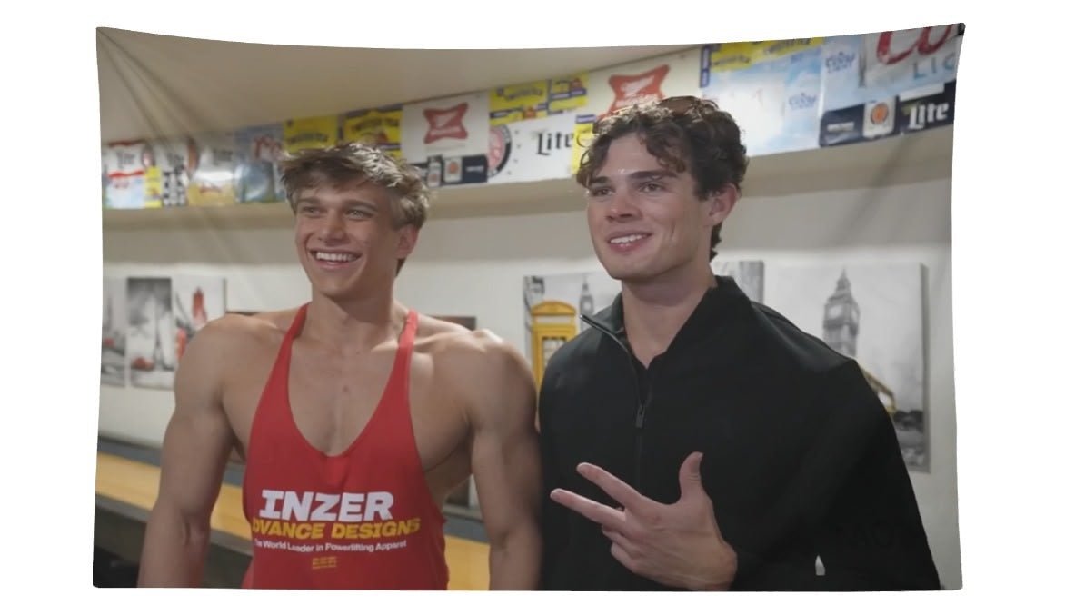 Clavicular Gets Brutally Framemogged By ASU Frat Leader Flag - AthleteFlags