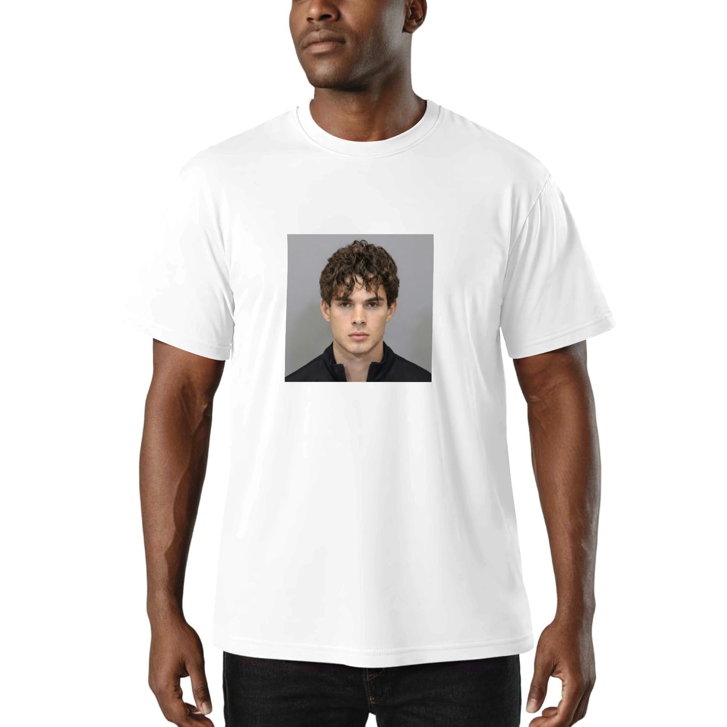 Clavicular Mugshot T-Shirt - AthleteFlags