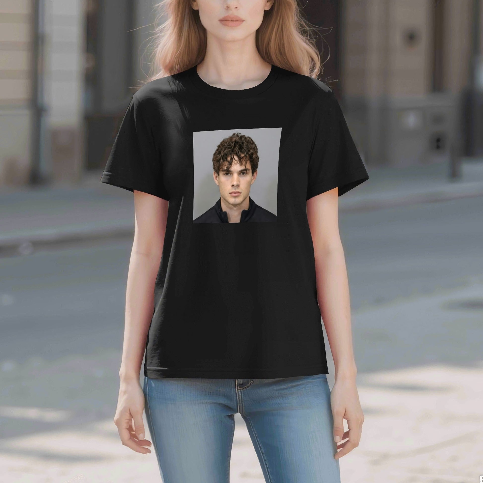 Clavicular Mugshot T-Shirt - AthleteFlags