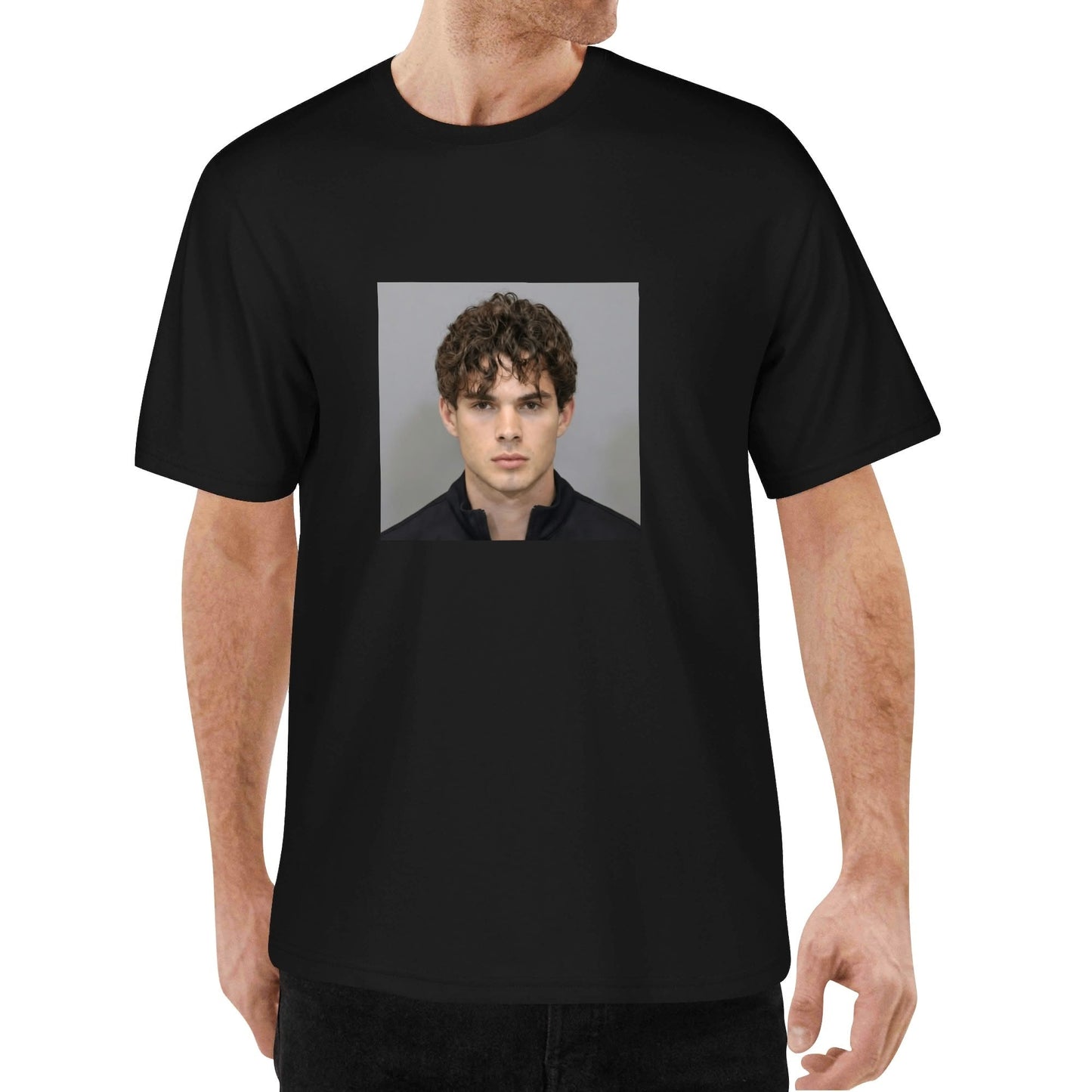 Clavicular Mugshot T-Shirt - AthleteFlags