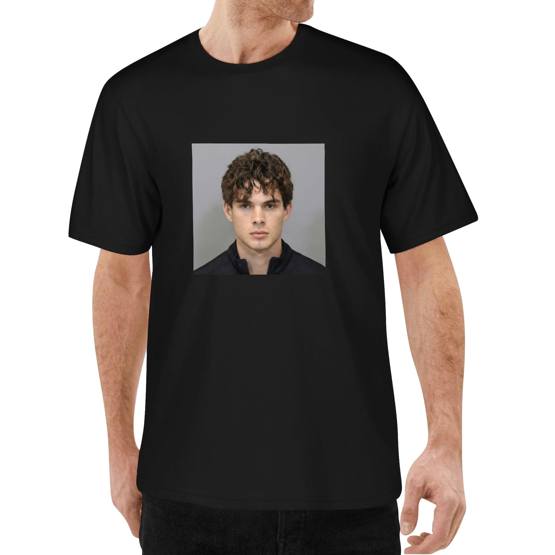 Clavicular Mugshot T-Shirt - AthleteFlags