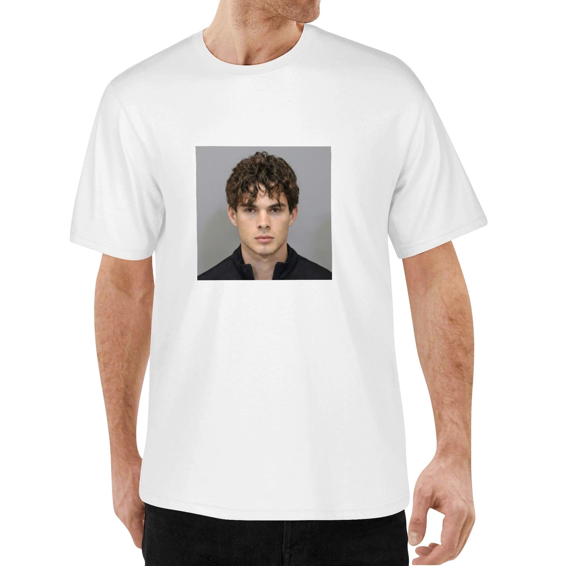 Clavicular Mugshot T-Shirt - AthleteFlags