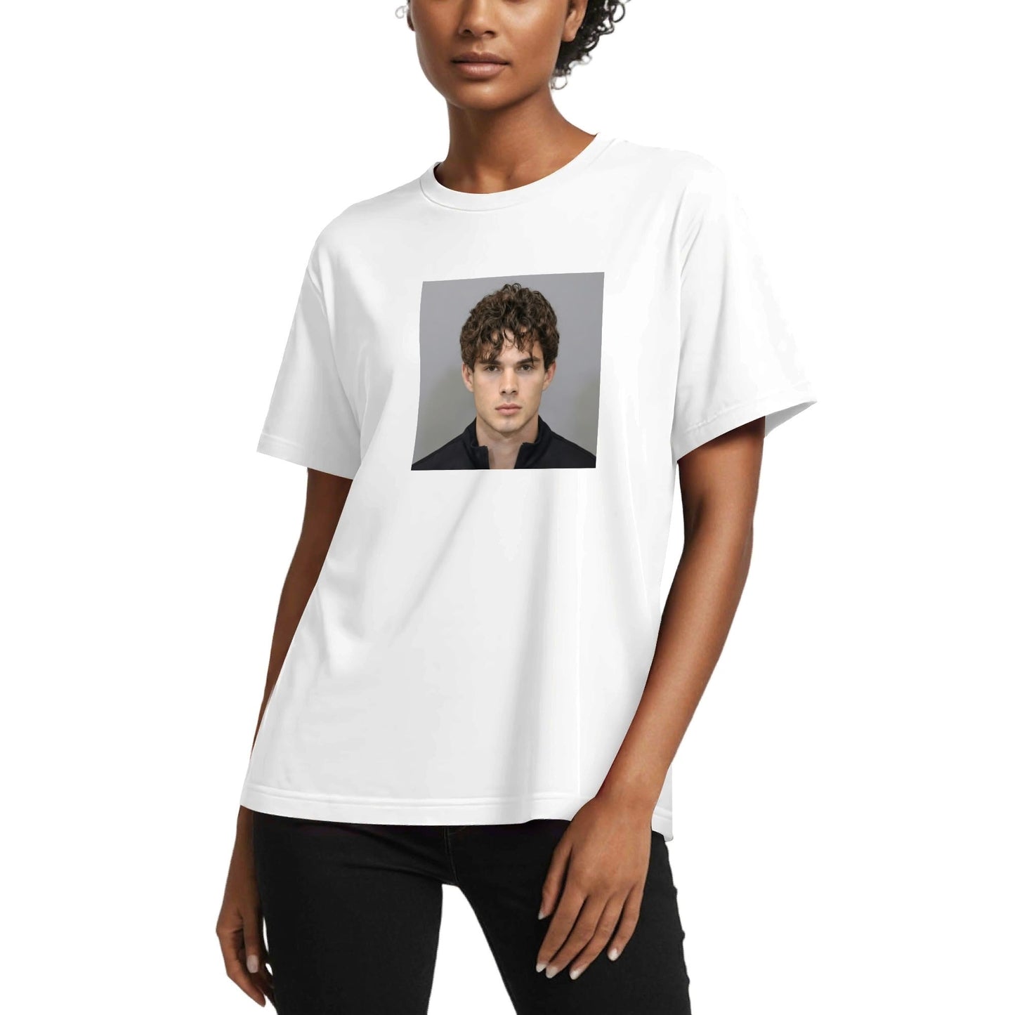 Clavicular Mugshot T-Shirt - AthleteFlags