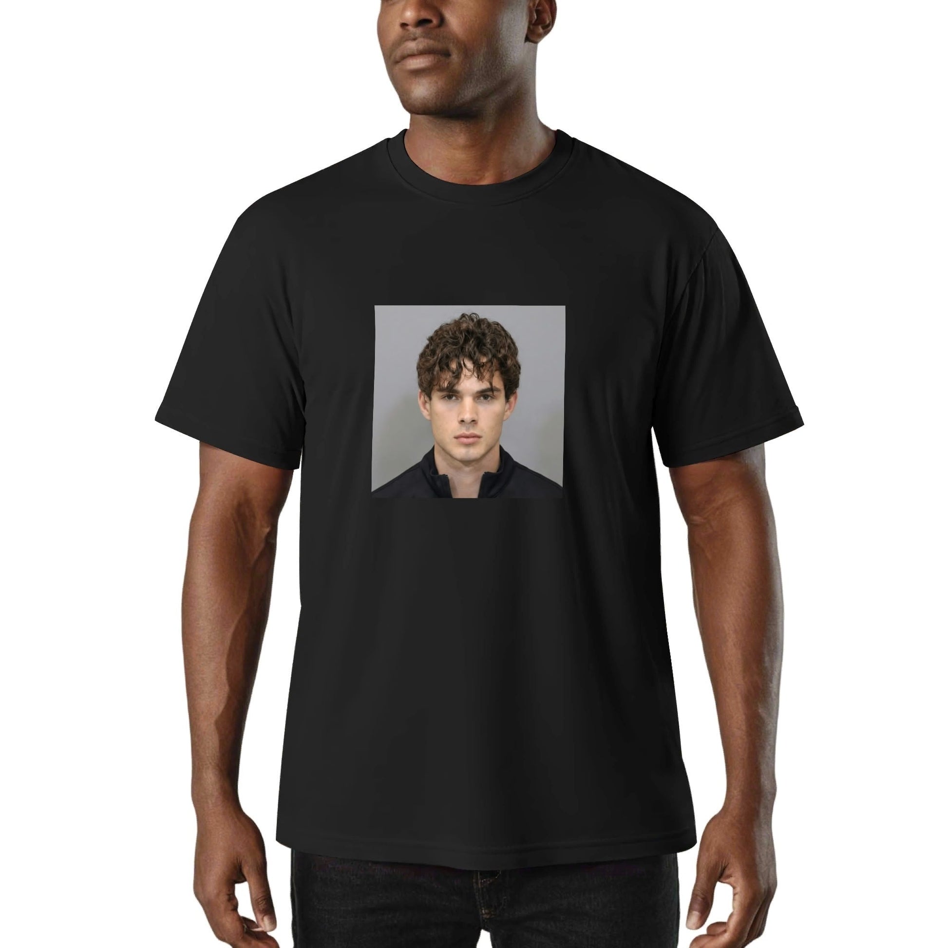 Clavicular Mugshot T-Shirt - AthleteFlags