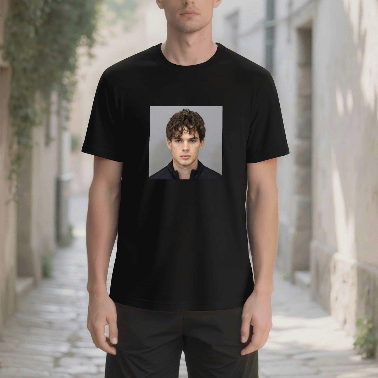 Clavicular Mugshot T-Shirt - AthleteFlags